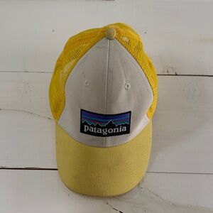 Yellow Patagonia Trucker Hat